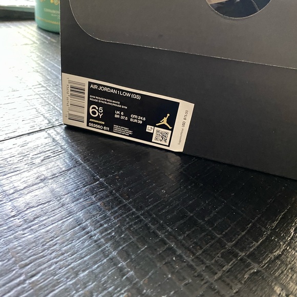 SOLD ❤️ Jordan 1 Low Gym Red White - Picture 5 of 7